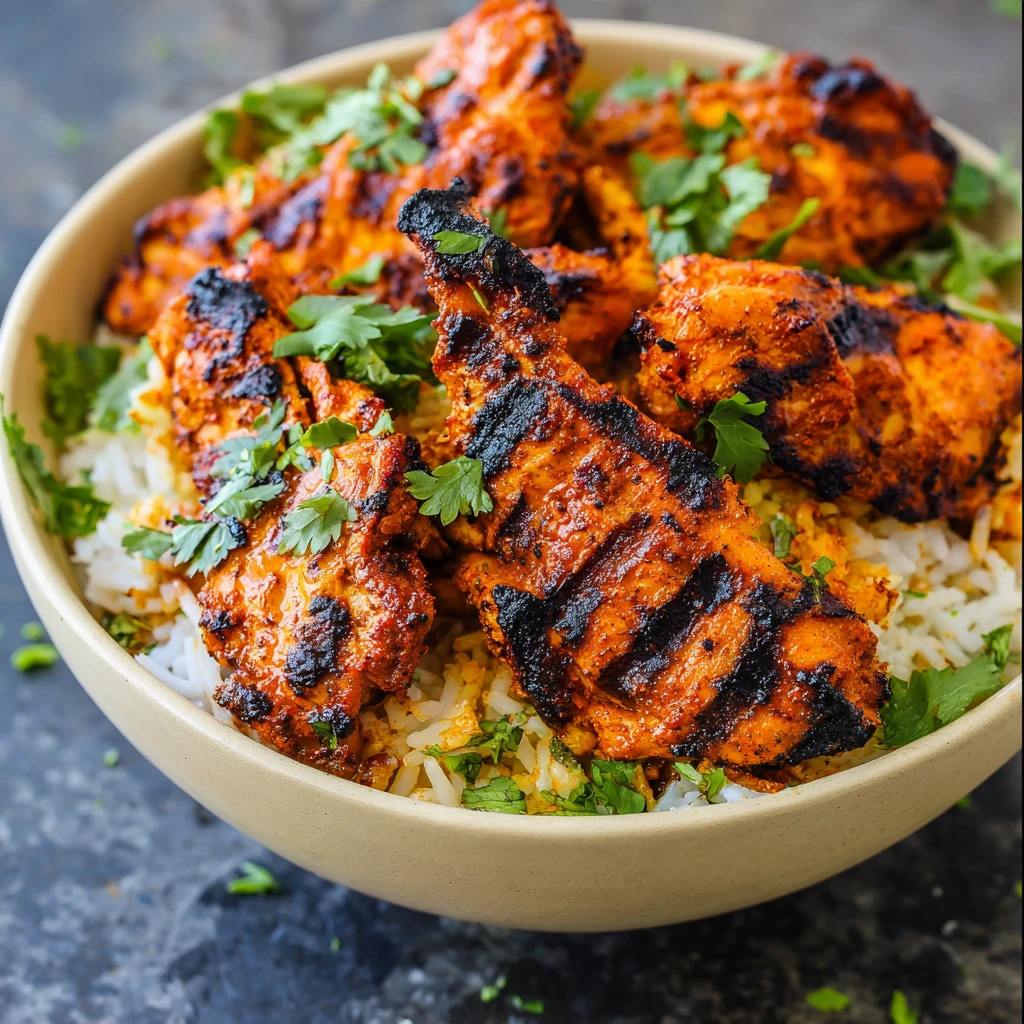 Grilled Tandoori Chicken Recipe Juicy Flavorful Homemade Favorite