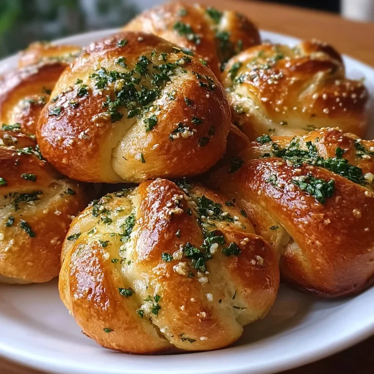 Homemade Sourdough Garlic Knots