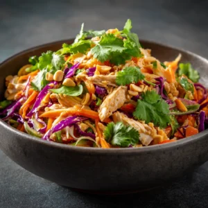 Easy Homemade Thai Chicken Salad