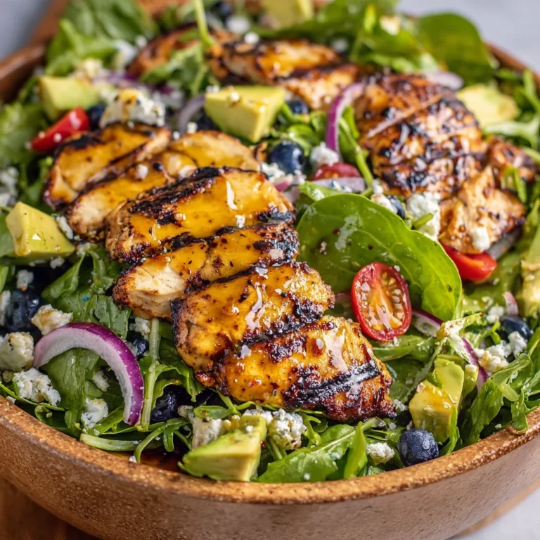 Honey Mustard Grilled Chicken Salad Healthy Fresh Family