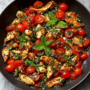 Easy Mediterranean Chicken Stir Fry Recipe – Healthy One-Pan Dinner Idea