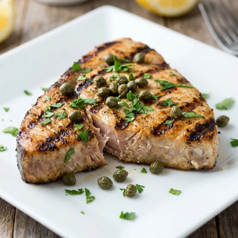 a Flavorful Swordfish Steak Recipe for Any Occasio recipe image