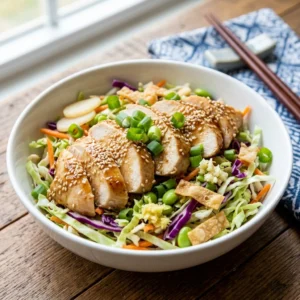 Flavorful Chicken Egg Roll Bowls in Just 30 Minute Recipe