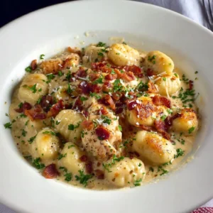 Garlic & Parmesan Chicken Gnocchi