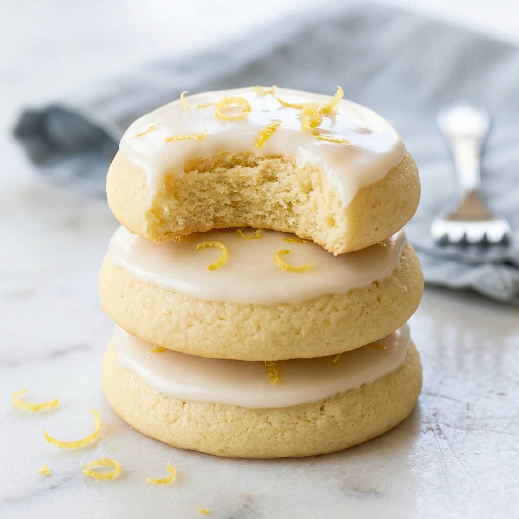 Glazed Lemon Cookies