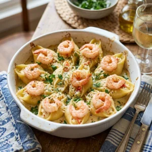 Seafood-Stuffed Shells: A Deliciously Easy Recipe! Recipe