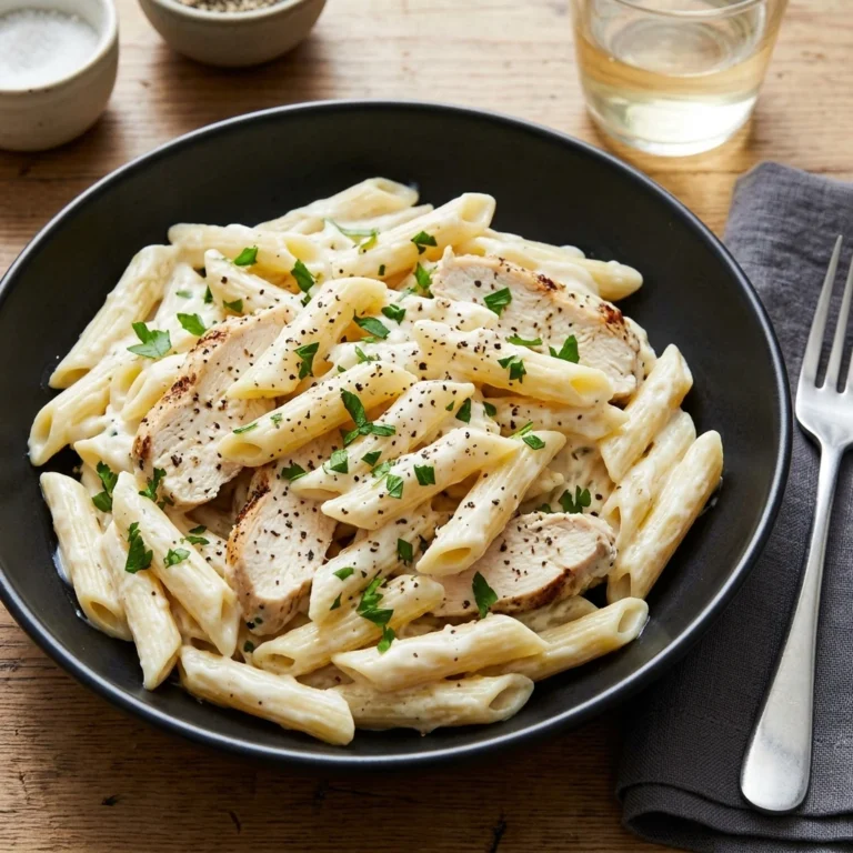 Creamy Boursin Chicken Pasta in Just 30 Minutes! recipe image