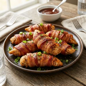 Irresistible Bacon Wrapped Chicken Tenders in 30 M Recipe