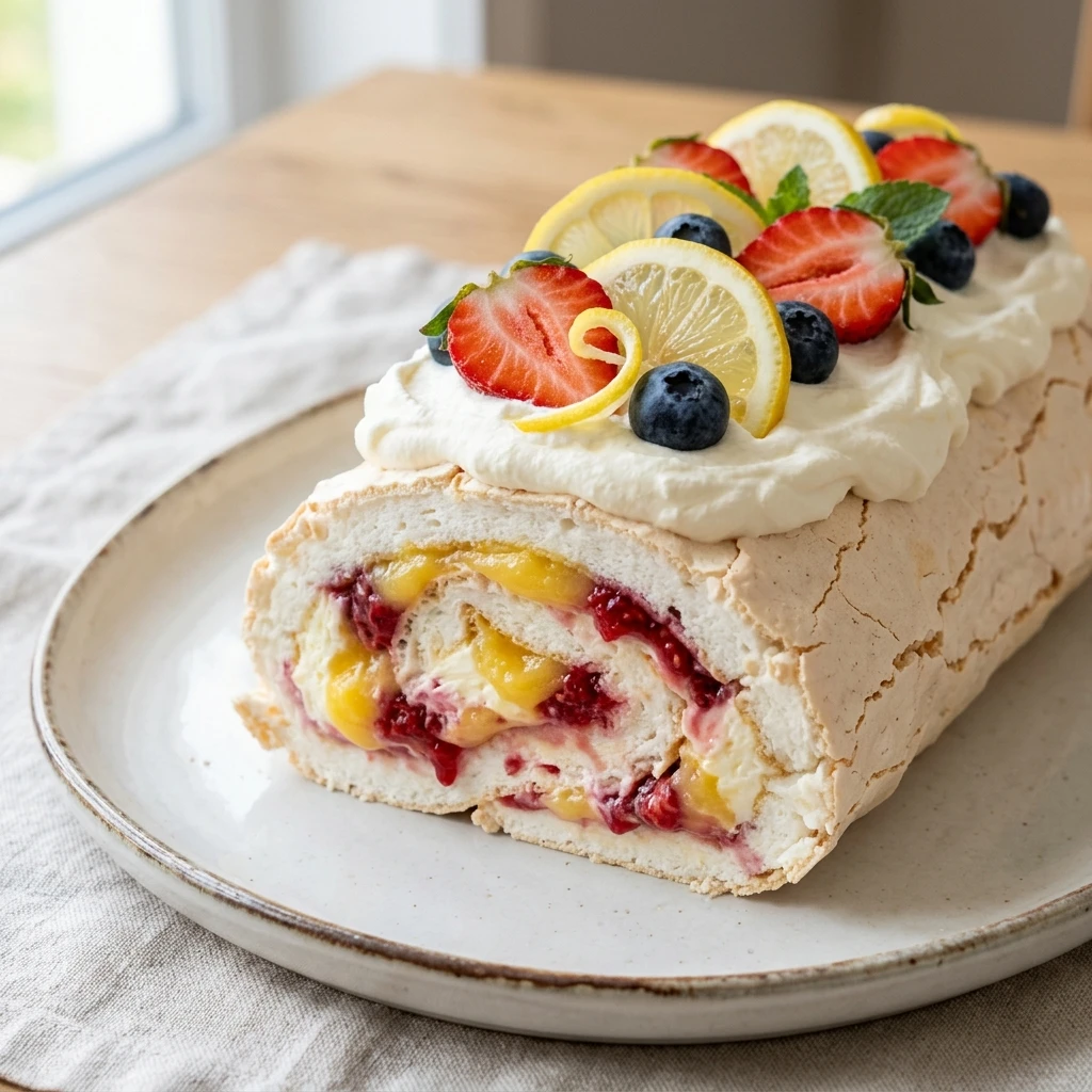 Meringue Roulade