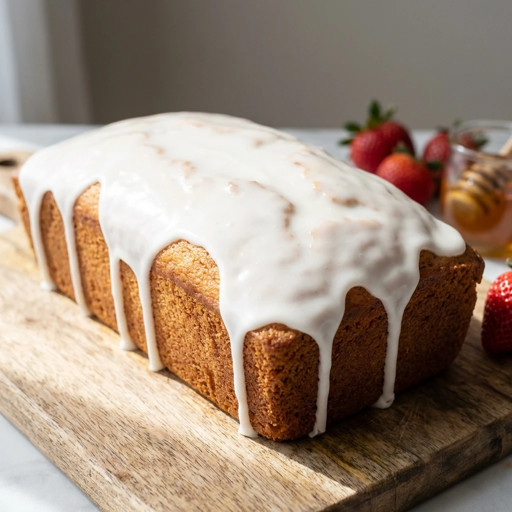 Strawberry Honeybun Cake