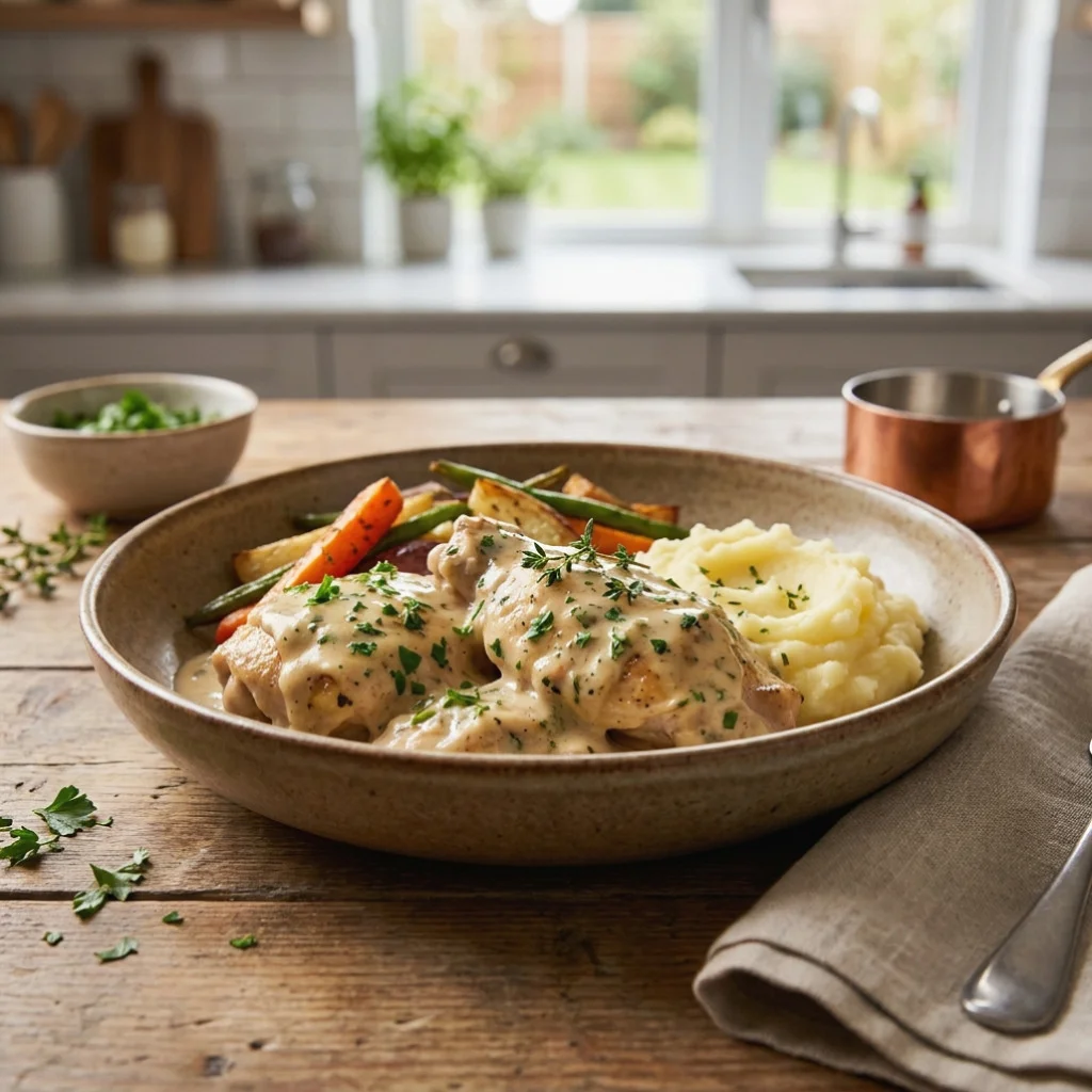 Creamy Slow Cooker Chicken