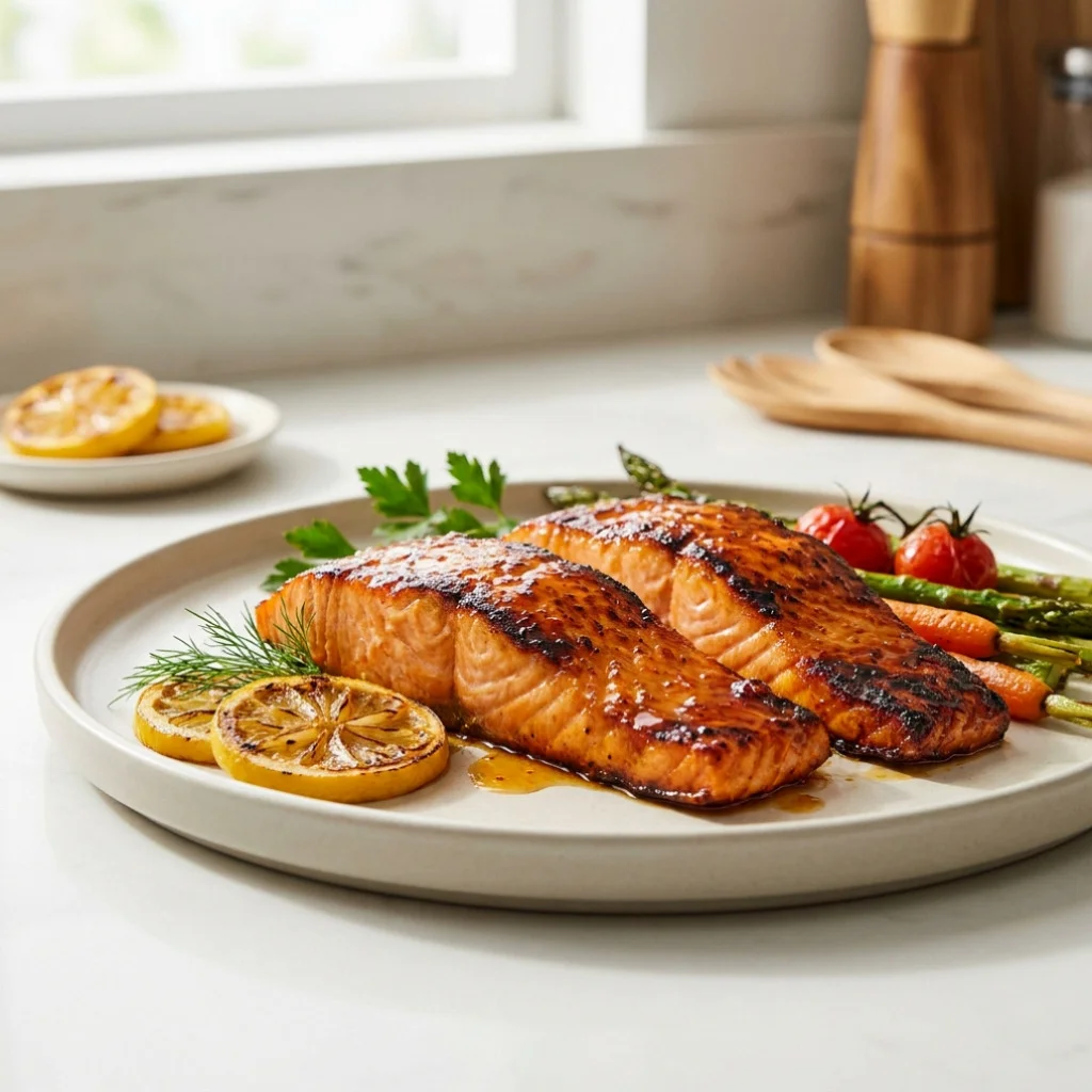 Hot Honey Salmon