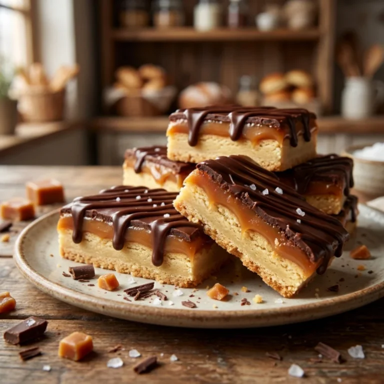 Shortbread Caramel Bars