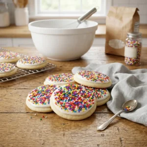 Dot Cake Cookies
