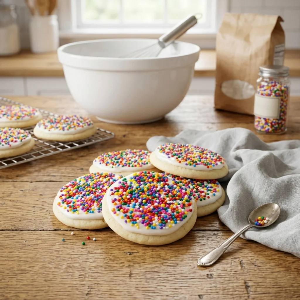 Dot Cake Cookies