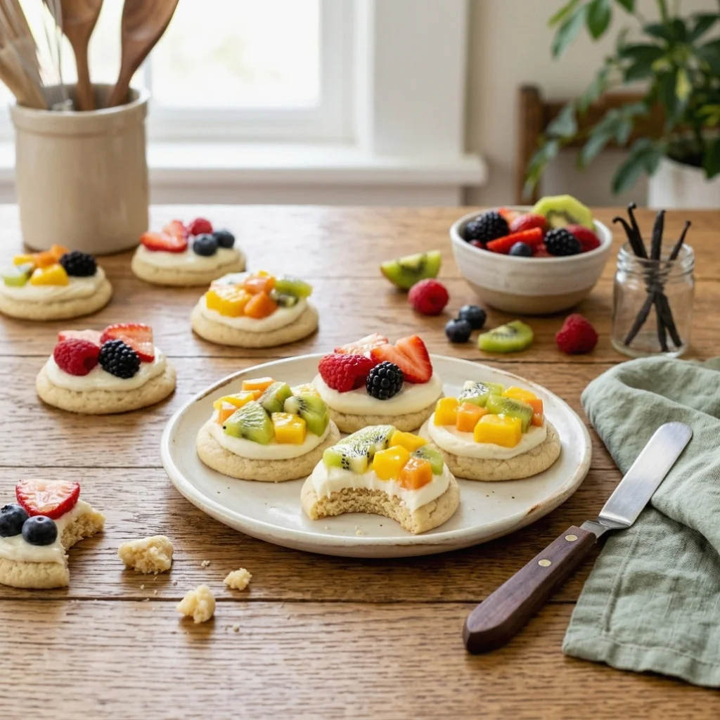 Mini Fruit Pizzas