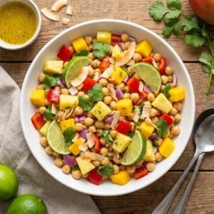 Tropical Chickpea Salad