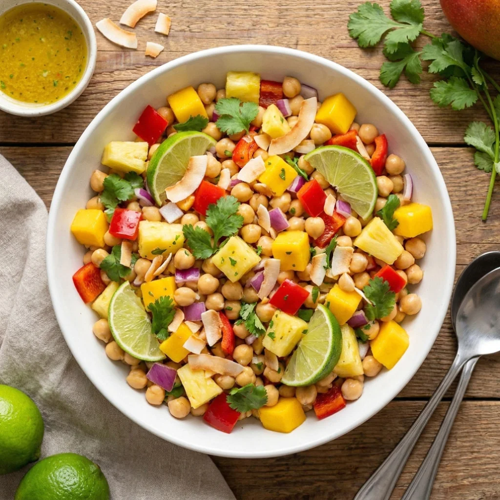 Tropical Chickpea Salad